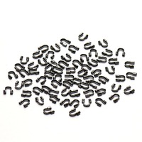 Connecteurs de protection de câbles en forme de U Atruslian de haute qualité, modèle LJ001, pour accessoires de fabrication de bijoux