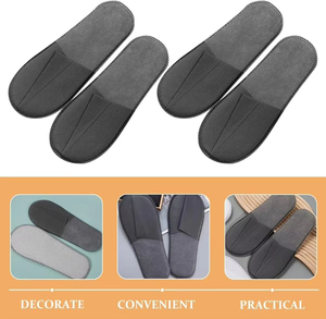 Pantuflas Desechables Blancas Personalizadas Antideslizantes para Invitados, para Bodas, Fiestas, Piscinas Familiares, Artículos de Aseo para Habitaciones de Hotel - Product Image 5