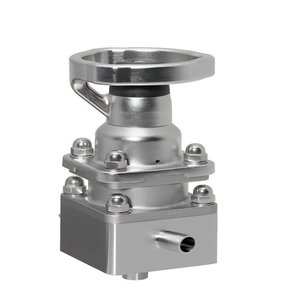 Vanne d'arrêt pour barrière anti-foisonnement F8 1, corps métallique, usage industriel - Product Image 1