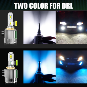 Tốt nhất bán H15 90W Xe LED 22000LM đèn pha đèn ô tô ngày Chạy ánh sáng DRL cắm chơi mô hình phù hợp - Product Image 5