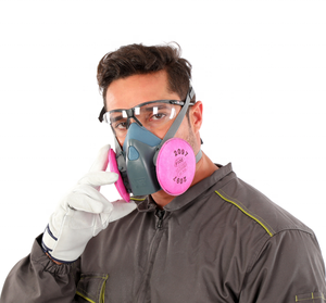 Filtre à particules de type 2097 <span class=keywords><strong>P100</strong></span>, anti-poussière, anti-vapeur, écologique, jetable, 2 couches, compatible avec les masques <span class=keywords><strong>demi</strong></span>-visage 6200 7502 - Product Image 2