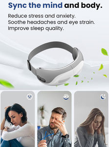 Elektrisches Augen <span class=keywords><strong>massage</strong></span> gerät mit Heizung Augen masken <span class=keywords><strong>massage</strong></span> gerät Schnur los mit Bluetooth-Musik beheiztes Augen <span class=keywords><strong>massage</strong></span> gerät Ideales Entspannungs geschenk - Product Image 5