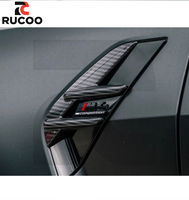 Coques de garniture de garde-boue en carbone sec pour BMW G82 G81 G82 G83 M3 M4, garniture de badge de garde-boue latéral, garniture d'accentuation de garde-boue, marqueur latéral