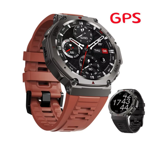 Reloj Inteligente Deportivo de Alta Calidad para Exteriores con Llamadas BT, GPS, Altímetro, Presión Barométrica, Brújula, Resistencia al Agua 5ATM y Seguimiento de Salud - Product Image 1