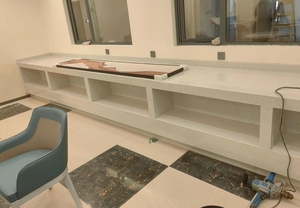 เฟอร์นิเจอร์หินอ่อนเทียมสำหรับวิลล่าโต๊ะกาแฟโต๊ะรับประทานอาหารโต๊ะรับประทานอาหาร - Product Image 6