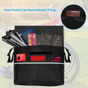 Mochila térmica para silla de ruedas para adultos, bolsa de almacenamiento de medicamentos, accesorios para sillas de ruedas, bolsa de transporte - Product Image 4