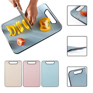 Custom plastic fruit chopping board schneidebrett wheat straw cutting board for kitchen