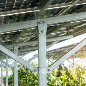 Línea de Producción de Soportes de Montaje para Paneles Solares Totalmente Automática Controlada por PLC con Motor de Caja de Cambios, Bomba y Rodamiento - Product Image 6