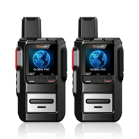 Perangkat Komunikasi Darurat Bisnis Keamanan Gereja Global Firstnet Band 14, Radio PTT Walkie Talkie 4G POC