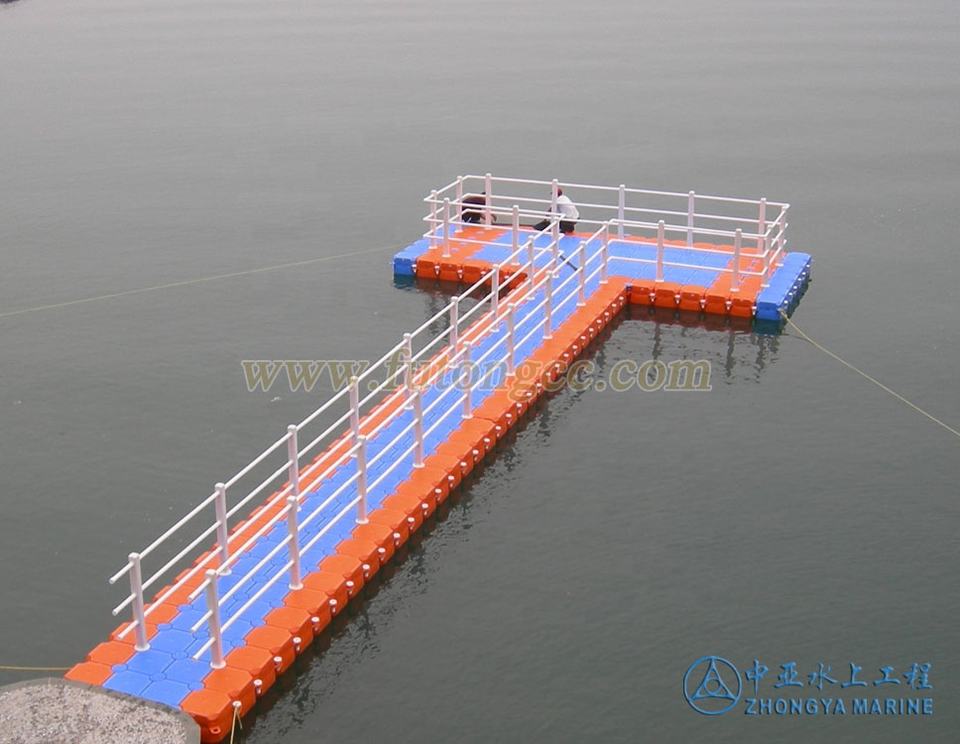 Plastic HDPE Floating Pontoon Bridge - Jet Ski Dock