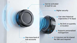 Localizador Inteligente Antipérdida con Batería Reemplazable, Magnético, Resistente al Agua, Compatible con Google Find My Device, Aplicación Gratuita y Sitio Web Gratuito - Product Image 6