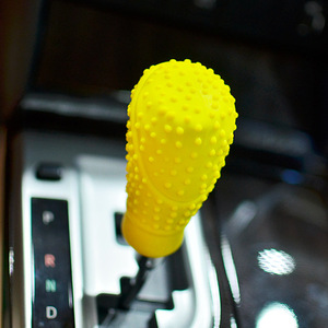 Yikailing Car Gear <b>Knob</b> Silicone Ergonomic <b>Shift</b> <b>Knob</b> Cover For Manual Automatic Transmission Universal Fit - Product Image 4