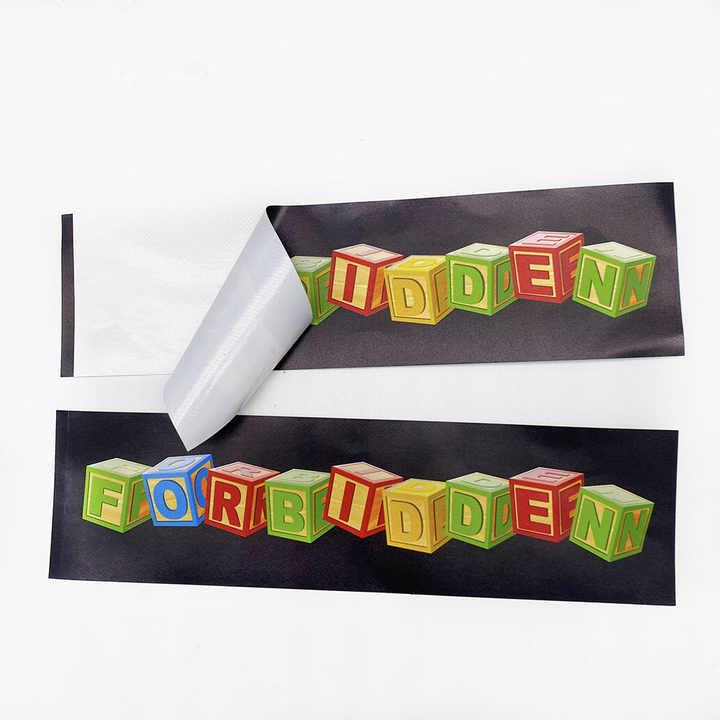 Easy Peel Outdoor Use Custom Logo Sticker Waterproof UV Resist Die Cut ...