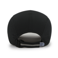 Gorra de béisbol deportiva de perfil bajo, de poliéster y elastano, con visera suave, estampado de goma en relieve, letras ajustables, unisex, para golf.
