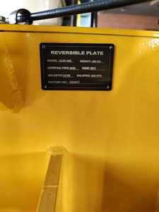 High Power HUR-400 Heavy-Duty Compactor Machine Thickened Tamping <b>Plate</b> <b>Vibrating</b> Earth-Moving Machinery - Product Image 6