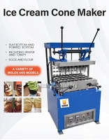 Gaufrette comestible Biscuit Cuire Faire La Machine Automatique Donut Crème Glacée Thé Café Cône Tasse Maker