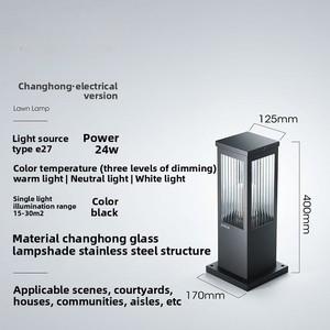 Lampe solaire LED haute luminosité pour pelouse, <span class=keywords><strong>jardin</strong></span>, cour extérieure, paysage, étanche IP65, petites dimensions, température de couleur réglable - Product Image 6