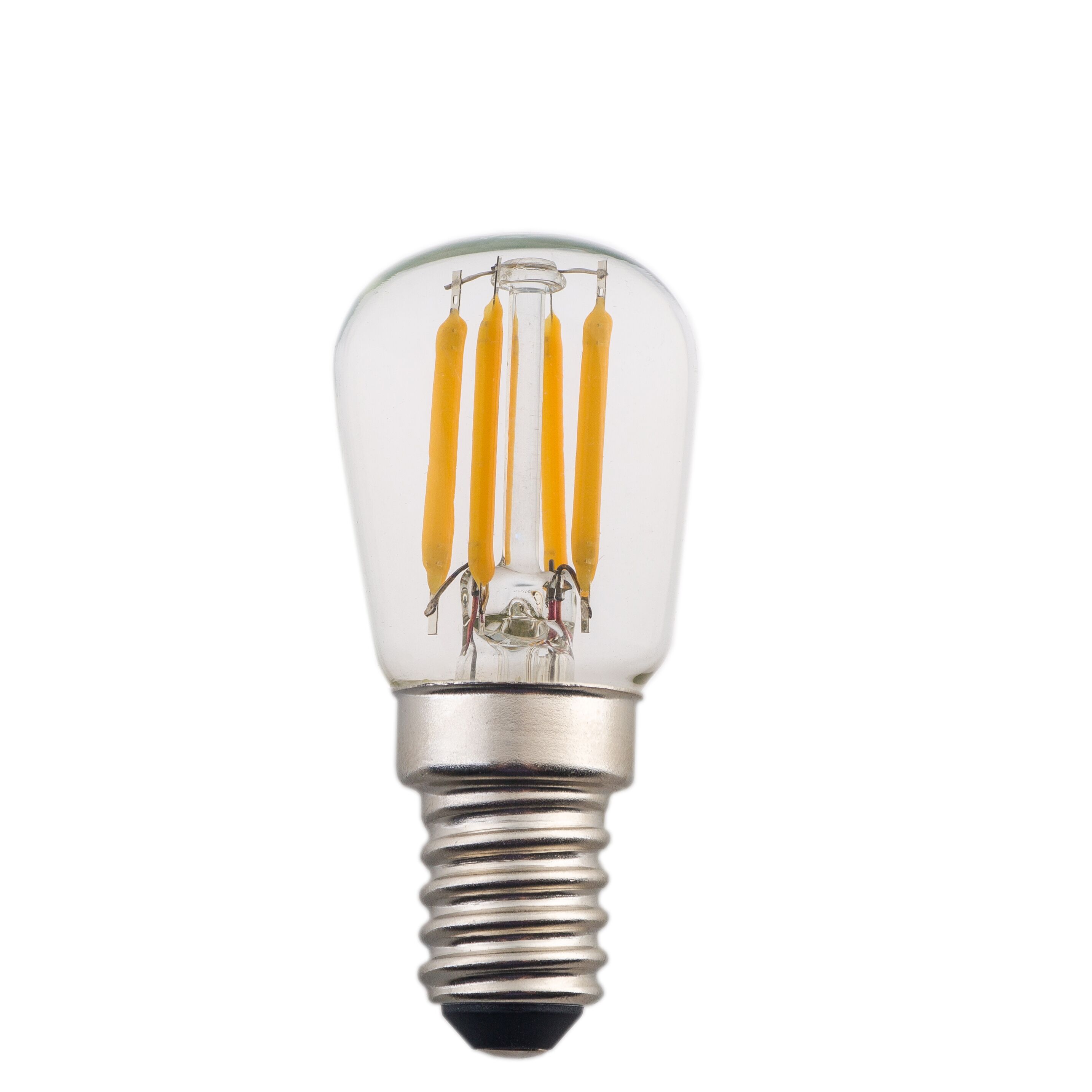 Холодильник лампа ST26 LED холодильник пузырька 220-240V 2W E14 2700K