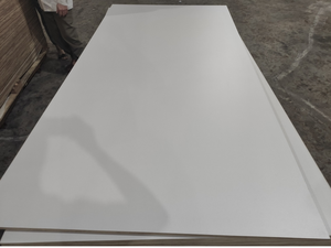 Tablero de madera contrachapada de melamina al por mayor 1220x2440mm para muebles E1/E0 pegamento núcleo mixto humedad bajo 14% - Product Image 3