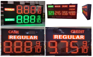 <span class=keywords><strong>Led</strong></span> Nummer <span class=keywords><strong>Display</strong></span> <span class=keywords><strong>7</strong></span> <span class=keywords><strong>Segment</strong></span> <span class=keywords><strong>Led</strong></span> Cijferdisplay 20 Inch <span class=keywords><strong>Led</strong></span> Tankstation <span class=keywords><strong>Display</strong></span> - Product Image 4