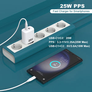 Factory PD 25W Adaptador <span class=keywords><strong>de</strong></span> <span class=keywords><strong>cargador</strong></span> <span class=keywords><strong>de</strong></span> teléfono CE RoHs KC Dispositivos móviles portátiles Carga rápida Gan <span class=keywords><strong>Cargador</strong></span> <span class=keywords><strong>de</strong></span> pared 25W para iPhone 15 16 17 - Product Image 3