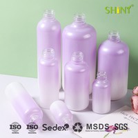 Bouteille en PET de luxe de haute qualité, vente chaude, design unique, prix d'usine, 30 ml, 50 ml, 80 ml, 100 ml, 120 ml, 150 ml, 250 ml, 300 ml, 500 ml