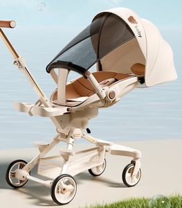 Offre Spéciale 3 en 1 bébé landau système de voyage transporteur réglable bébé poussette bidirectionnelle pliante haute paysage chariot - Product Image 5