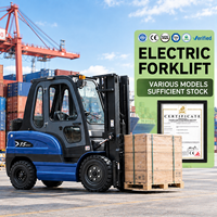 Chariot élévateur contrepoids électrique 2 tonnes avec positionneur de fourches – Équipement de manutention en stock limité – Fournisseur pour entrepôts 3PL