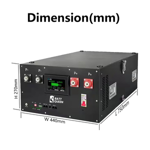 <span class=keywords><strong>PL</strong></span>/EU Stock 314AH 48V 51,2 V 16S Stapelbarer DIY-Akku Lifepo4-Batteriesatz für Solarenergie speicher - Product Image 3