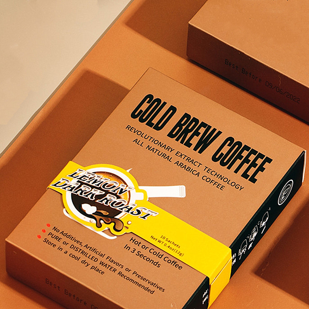 Full-bodied Balanced Taste High Quality Revitalizing Fruit Flavor Arabica Lemon Dark Roast Coffee