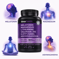 Capsules de soutien au sommeil à l'extrait de thé vert CLA, marque privée, pour femmes, OEM, 60 unités