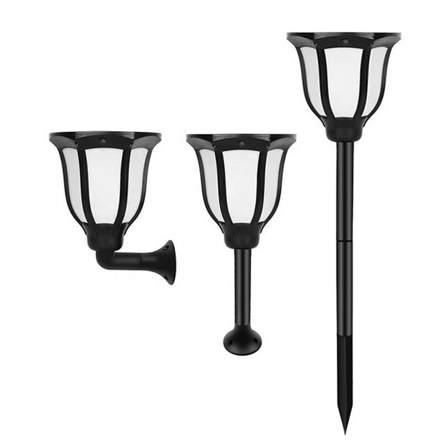 OEM Rechargeable Outdoor Solar Torch Light Led Solar Garden Lamp