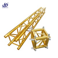 Estructura de Aluminio Dorada, Resistente y Ligera, para Escenarios de Eventos y Exposiciones, Certificación CE, Tamaños Personalizados Disponibles