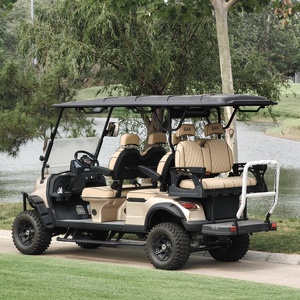 Bak Hải Quan Sang Trọng 6 Chỗ Ngồi Off Road Xe Golf Điện Tham Quan Câu Lạc Bộ Xe 72V Lithium Pin Golf <span class=keywords><strong>Buggy</strong></span> - Product Image 4