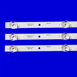 Bande de rétroéclairage LED pour téléviseur HX-NO.625 CHDMT43LB14-LED3030-V0.6 pour 43D3S 43U1A 43F8 - Product Image 5