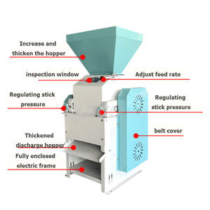 Machine <span class=keywords><strong>à</strong></span> aplatir les grains, Machine <span class=keywords><strong>à</strong></span> faire des flocons d'orge, de blé et de maïs, machine de traitement des céréales pour petit-déjeuner - Product Image 2