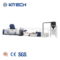 Hoch effizientes PP PE HDPE LDPE LLDPE BOPP-Filament Verwendeter Kunststoff abfall Pellet isierung Recycling-Extrudi maschine