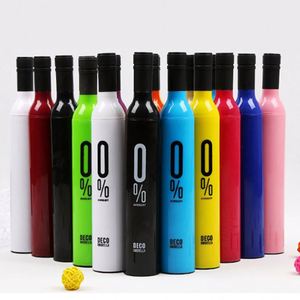 Custom Printing Advertise Business Gift Promotion Travel Rainy Sunny 3 Folding <b>Umbrella</b> Logo Foldable Wine Bottle <b>Umbrellas</b> - Product Image 1