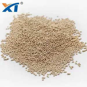 Tamiz de oxígeno molecular para generador de ozono en la planta de purificación de agua, esférico de zeolita 13x hp, 0,4-0,8mm, 1,6-2,5mm