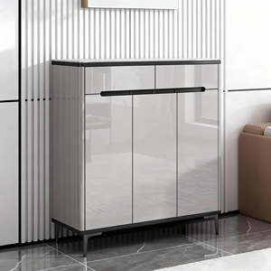 <span class=keywords><strong>Meuble</strong></span> <span class=keywords><strong>à</strong></span> <span class=keywords><strong>chaussures</strong></span> de luxe léger peint, <span class=keywords><strong>meuble</strong></span> <span class=keywords><strong>à</strong></span> <span class=keywords><strong>chaussures</strong></span> d'entrée avec dessus en pierre frittée, étagère <span class=keywords><strong>à</strong></span> <span class=keywords><strong>chaussures</strong></span> avec panneaux latéraux de 22 mm d'épaisseur, pieds en métal - Product Image 3