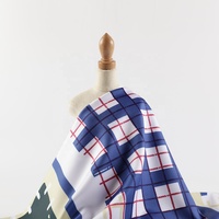 Tissu en satin de coton pour vêtements, belle brillance et tombé doux, accepte l'impression numérique personnalisée, directement de l'usine, MOQ 1m