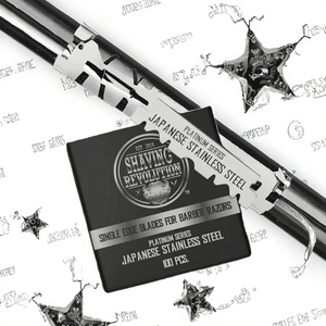 100 Cuchillas de Afeitar de Acero Inoxidable de un Solo Filo para Barbería - Calidad Premium, Producto 100% Original - Product Image 2