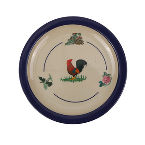 Wuhe Classic Melamine Dinnerware Set Rooster Pattern Rectangular <b>Plates</b> Bowls Cups For Daily Use Banquets Restaurants - Product Image 3