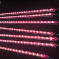 Lampu LED Spektrum Penuh UV IP65 untuk Tanaman, Tabung 4FT 36W T8, Kontrol Lima Saluran, Paduan Aluminium untuk Pertanian Dalam Ruangan