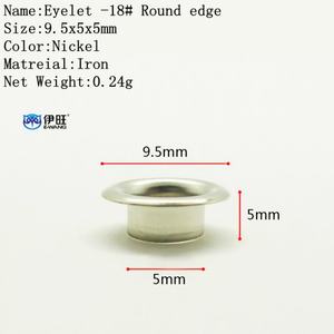 Ojal Metálico Plateado al por Mayor EWANG para Ropa de Cuero DIY - Product Image 2