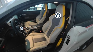 Fundas de Asientos Personalizadas para el Interior del Automóvil, Juego Completo para 5 <span class=keywords><strong>Plazas</strong></span>, Cuero de Alta Calidad para <span class=keywords><strong>BMW</strong></span> Serie <span class=keywords><strong>7</strong></span>, 5, 3, 1, <span class=keywords><strong>X5</strong></span>, X3, X1, Delanteros y Traseros - Product Image 2