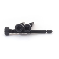 Vis captive à tête cylindrique Torx en acier au carbone PVD noir, nouveau design