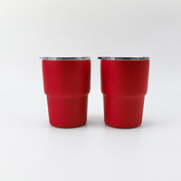 Gobelet de voyage personnalisé de 12 oz en acier inoxydable, tasse à café à double paroi, gobelet thermique pour le camping