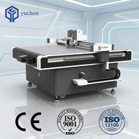 Yuchon 1313L Platform Blade Cutter Hoge Snelheid PU Leder Oscillerende Mes Snijplotter