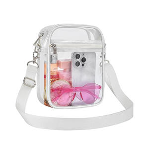 New Style Custom or Wholesale Stadium Approved PVC Shoulder Bag Men Women Transparent <strong>Purse</strong> <strong>Clear</strong> Crossbody Bag - Product Image 3